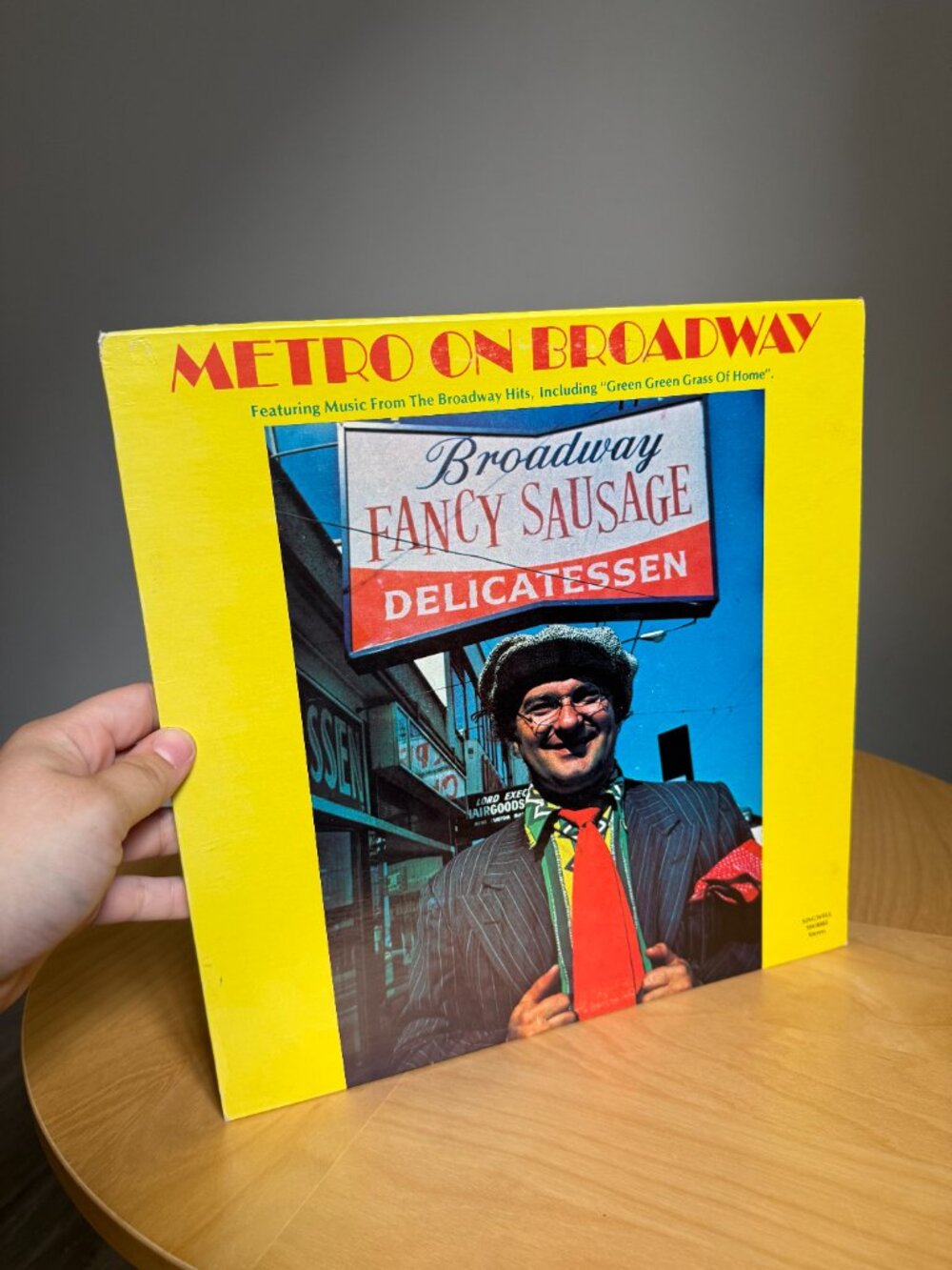 Metro On Broadway Vinyl Record c1976 Comedic Show Tunes Vintage Music